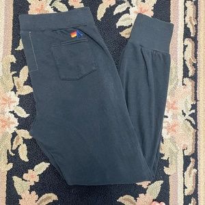 Aviator Nation Ninja Padded Knee Sweatpants Rare!